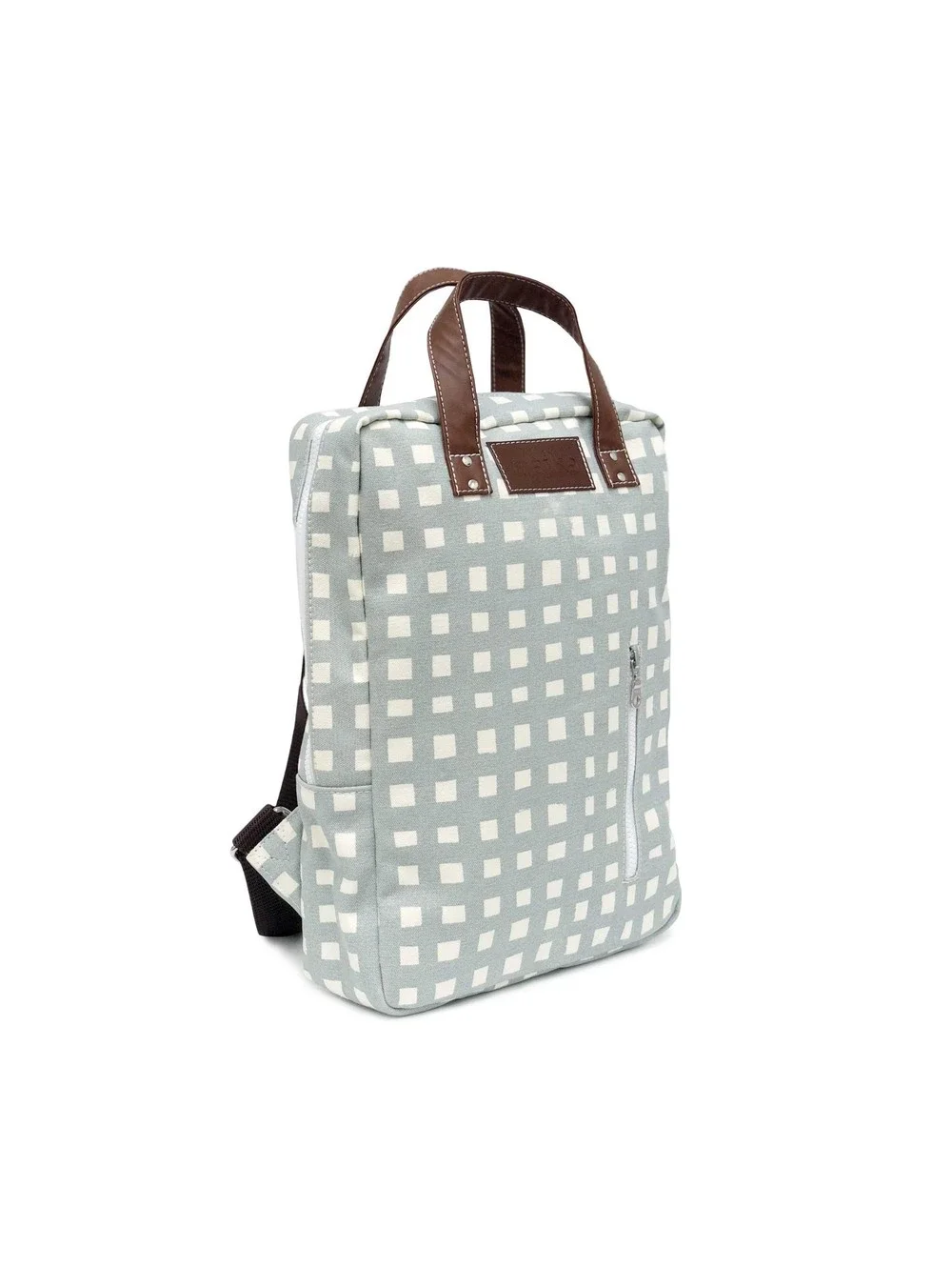MAIKA Recycled Canvas Zippered Backpack, Flores 15